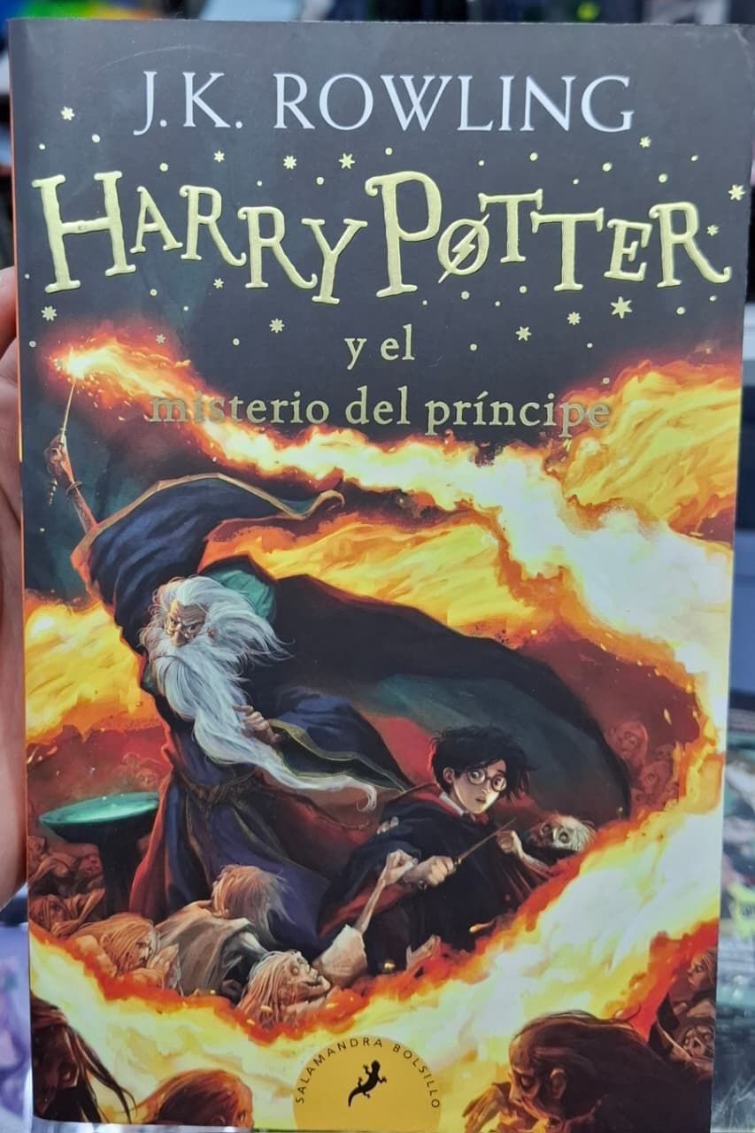 SJ Harry Potter y el Misterio del Principe Libro Espanol
