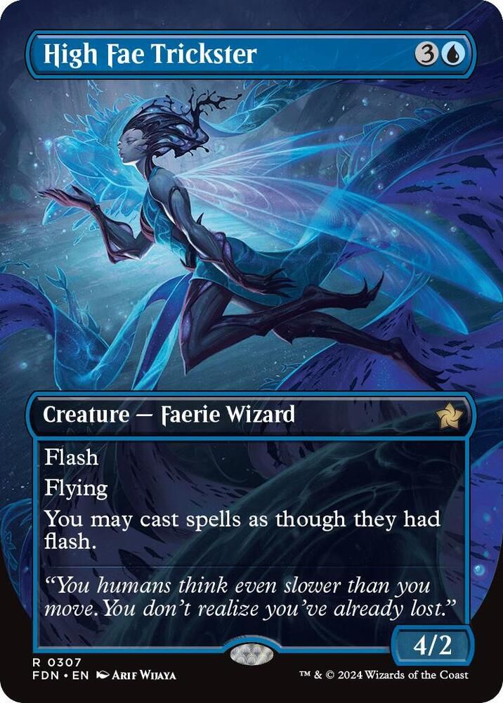 SJ High Fae Trickster (Borderless) - Foundations (FDN) Foundations
