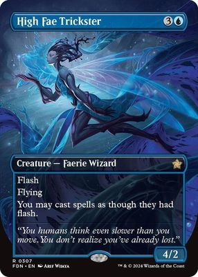 SJ High Fae Trickster (Borderless) - Foundations (FDN) Foundations