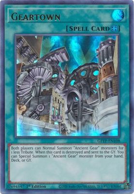 Geartown - GFTP-EN108 - Ultra Rare 1st Edition Ghosts From The Past 1st Edition Singles