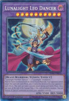 Lunalight Leo Dancer - RA04-EN053 - Collector&#39;s Rare 1st Edition Quarter Century Stampede 1st Edition Singles