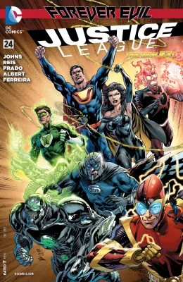 NELA-k,  Justice League Comic Issue 24 DC Comics Ingles