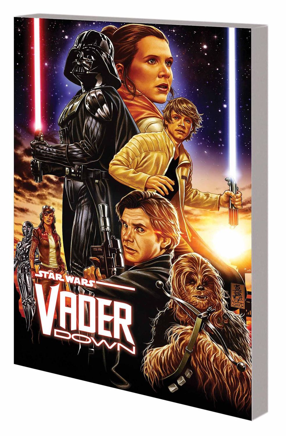 NELA-n,  Star Wars Comic Vader Dawn Marvel Comics Ingles