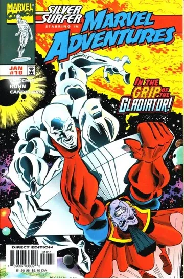 NELA-k,  Silver Surfer Comic Issue 10 Marvel Adventures Comic Ingles