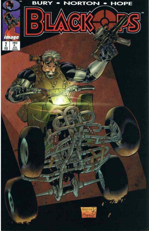 NELA-k,  Black Ops Issue 2 Image Comics Ingles