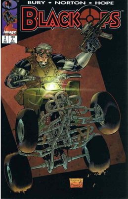 NELA-k,  Black Ops Issue 2 Image Comics Ingles