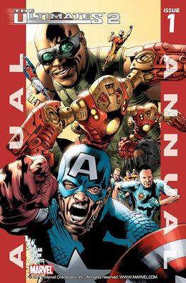 NELA-k,  The Ultimates 2 Comic Issue 1 Annual Ingles