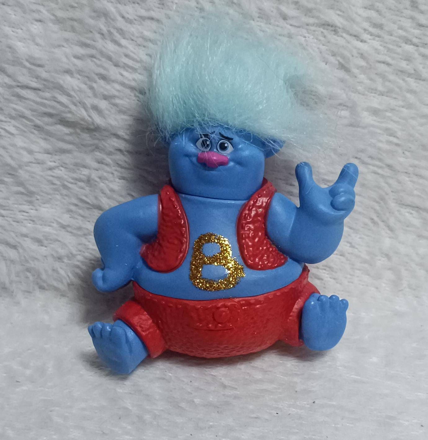 NELA-g, Biggie, un personaje de la película &quot;Trolls&quot; de DreamWorks.