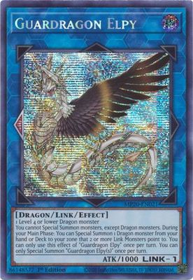 Guardragon Elpy - MP20-EN021 - Prismatic Secret Rare 1st Edition 2020 Mega-Tin: Lost Memories 1st Edition Singles
