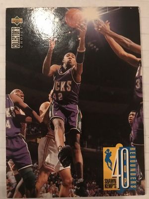 Vin Baker Upper Deck Collectors Choice 1995 #196 Shawn Kemp Top 40 Reboteadores