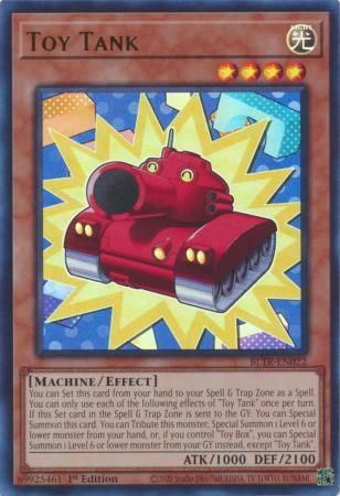 Toy Tank - BLTR-EN022 - Ultra Rare 1st Edition Battles of Legend: Terminal Revenge 1st Edition Singles