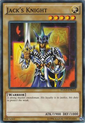 Jack&#39;s Knight - YGLD-ENC13 - Common Unlimited Yugi&#39;s Gadget Deck Unlimited (YGLD-ENC)
