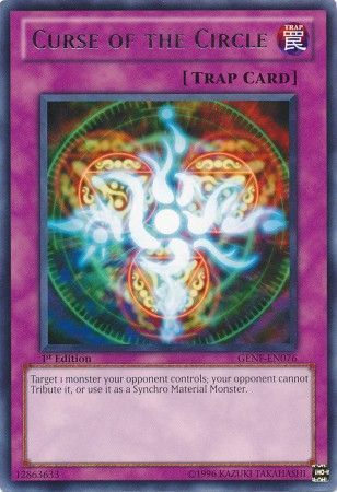 Curse of the Circle - GENF-EN076 - Rare 1st Edition Generation Force 1st Edition Singles