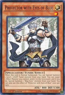 Protector with Eyes of Blue - LDK2-ENK07 - Common 1st Edition Legendary Decks II - Kaiba