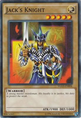 Jack&#39;s Knight - YGLD-ENB06 - Common Unlimited Yugi&#39;s Battle City Deck Unlimited (YGLD-ENB)