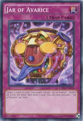 Jar of Avarice - LDK2-ENK38 - Common Unlimited Legendary Decks II - Kaiba Unlimited Singles