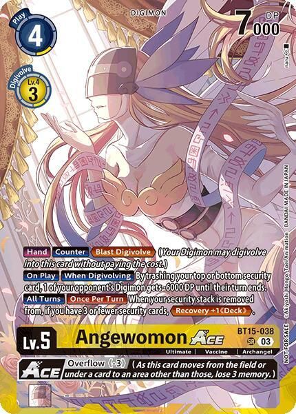 SJ Angewomon ACE (Limited Card Pack) - World Convergence (BT21) World Convergence
