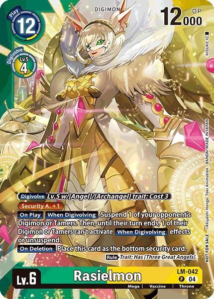 SJ Rasielmon (Limited Card Pack) - World Convergence (BT21) World Convergence