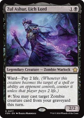 Zul Ashur, Lich Lord - Foundations (FDN) Foundations *Espanol*