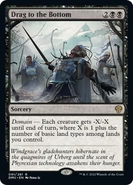 Drag to the Bottom - Dominaria United (DMU) Dominaria United
