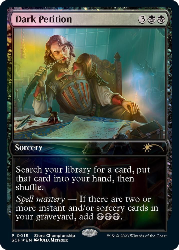 SJ Dark Petition - Game Day &amp; Store Championship Promos (GAME) Game Day &amp; Store Championship Promos *Foil*