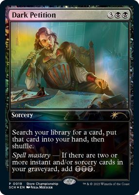 SJ Dark Petition - Game Day &amp; Store Championship Promos (GAME) Game Day &amp; Store Championship Promos *Foil*