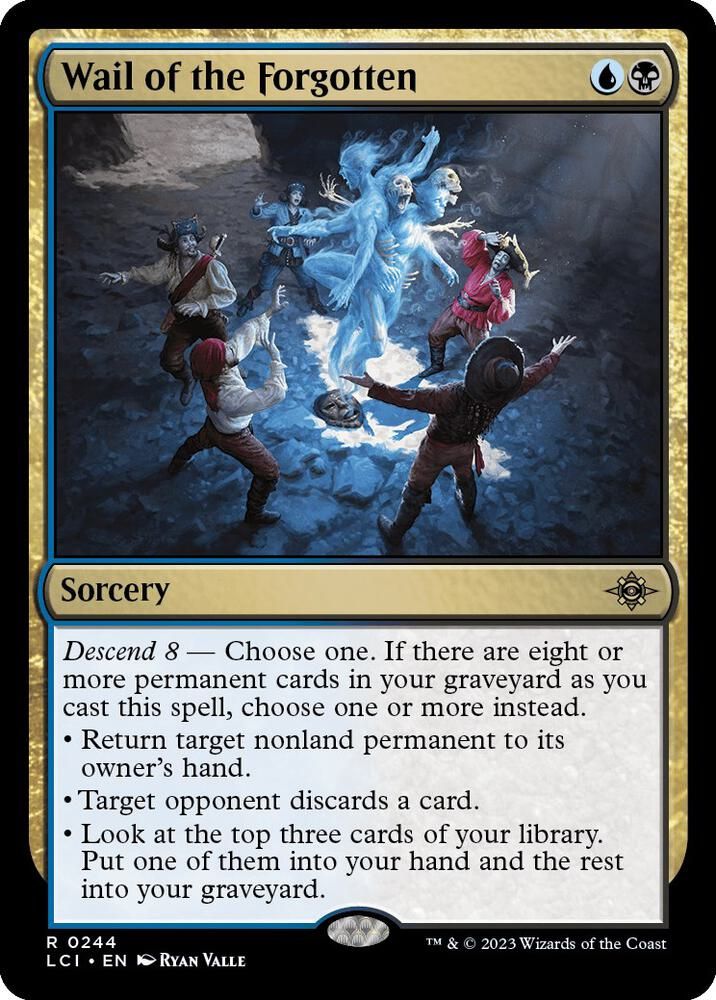 Wail of the Forgotten - The Lost Caverns of Ixalan (LCI) The Lost Caverns of Ixalan *Espanol*