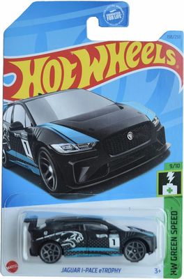 BAF1 Hot Wheels Jaguar I Pace eTrophy, HW Green Speed 9/10 [Black] 158/250