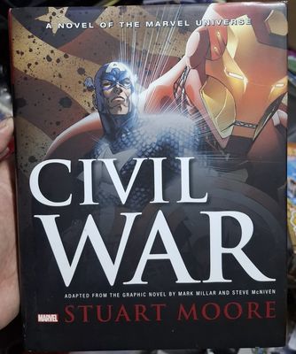 BAF1 Civil War Novela Tapa Dura Ingles