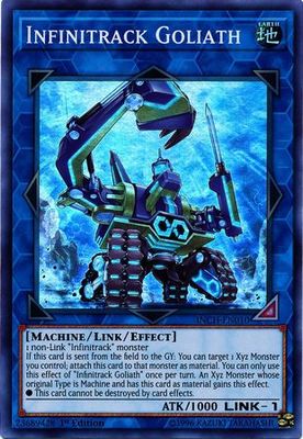 Infinitrack Goliath - INCH-EN010 - Super Rare 1st Edition The Infinity Chasers Singles