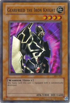 Gearfried the Iron Knight - PSV-101 - Super Rare Unlimited Pharaoh&#39;s Servant [PSV] Unlimited Singles