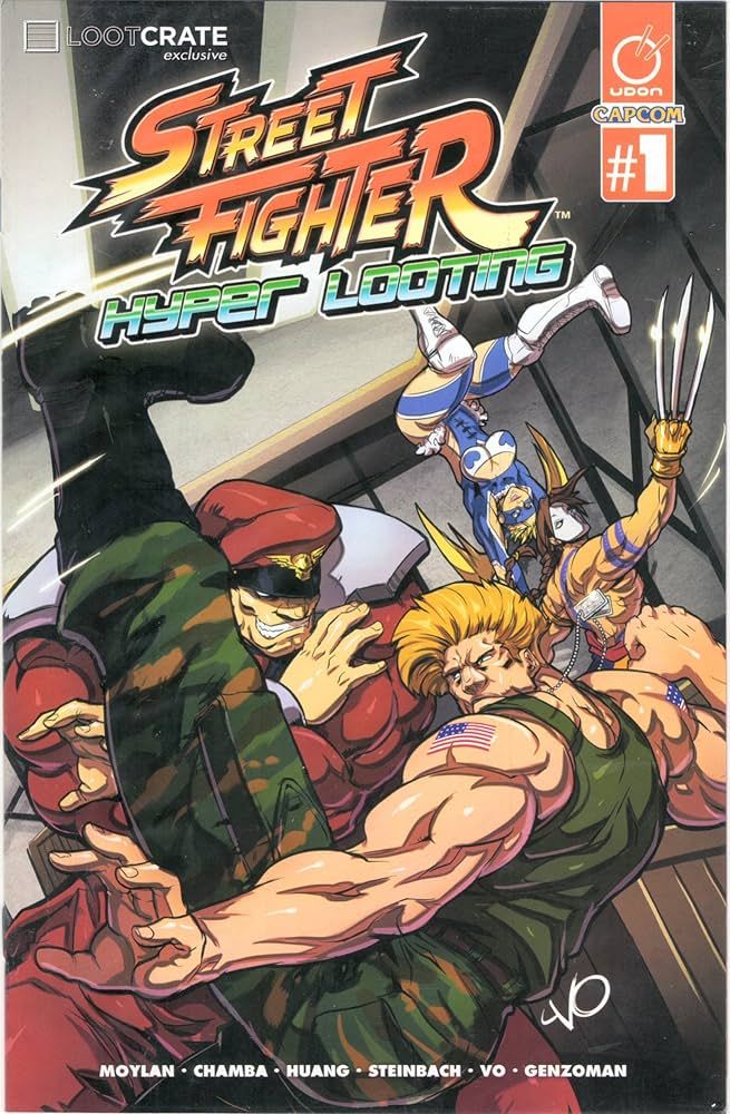 BAF1 Street Fighter Comic Hyper Looting Lootcrate