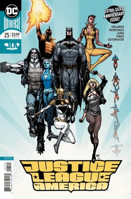 BAF1 Justice League of America Comic Issue 25 Ingles
