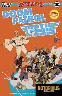 BAF1 Doom Patrol Comic Justice League of America Comic Issue 1 Ingles