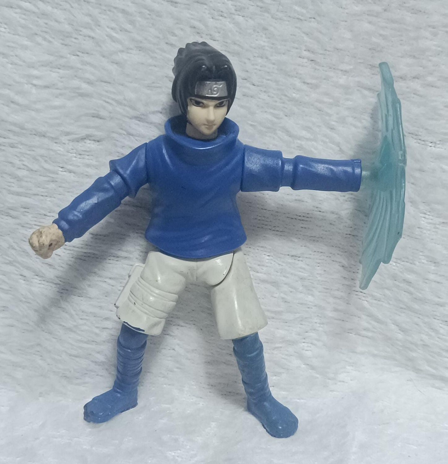 Figura Sasuke Uchiha 10 Cm De Naruto Detalle De Pintura (Usado)