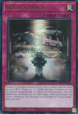 Scrap Garage - BLMM-EN030 - Ultra Rare 1st Edition Battles of Legend: Monster Mayhem Singles