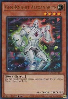 Gem-Knight Alexandrite - BLMM-EN107 - Ultra Rare 1st Edition Battles of Legend: Monster Mayhem Singles