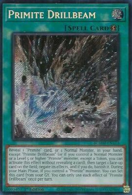 Primite Drillbeam - BLMM-EN173 - Secret Rare 1st Edition Battles of Legend: Monster Mayhem Singles
