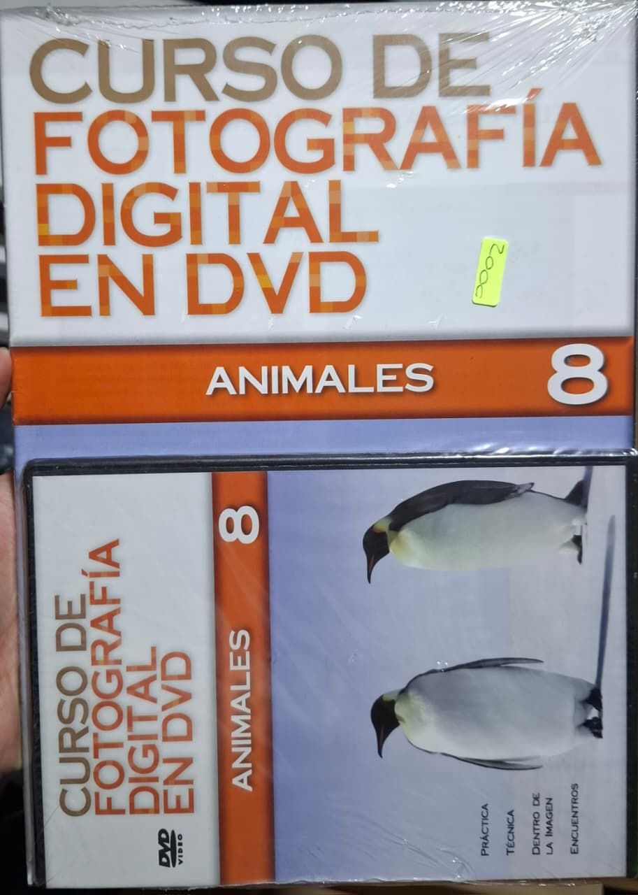 BAF1 Curso de Fotografia DVD Nuevo Sellado Animales 8