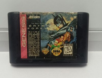 NELA-g, videojuego Batman Forever para Sega Genesis.