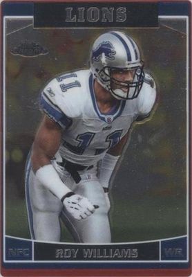 2006 Topps DPP ROY WILLIAMS #59 - Lions