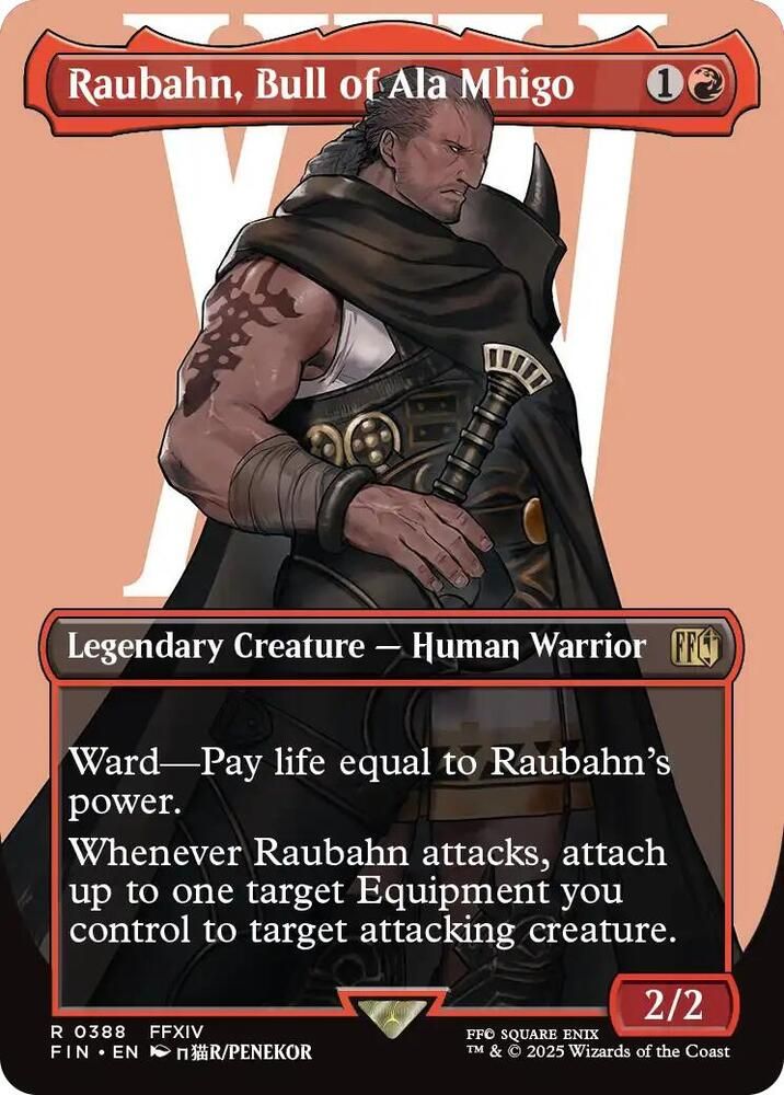 Raubahn, Bull of Ala Mhigo (Borderless) - FINAL FANTASY (FIN) FINAL FANTASY (Espanol)