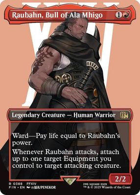 Raubahn, Bull of Ala Mhigo (Borderless) - FINAL FANTASY (FIN) FINAL FANTASY (Espanol)