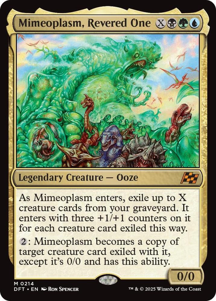 Mimeoplasm, Revered One - Aetherdrift (DFT) Aetherdrift (Espanol)