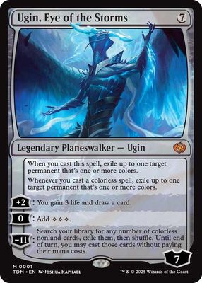 Ugin, Eye of the Storms - Tarkir: Dragonstorm (TDM) Tarkir: Dragonstorm