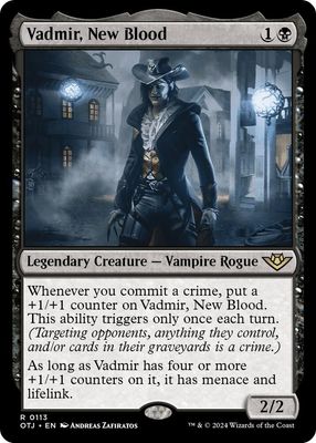 Vadmir, New Blood - Outlaws of Thunder Junction (OTJ) Outlaws of Thunder Junction (Espanol)