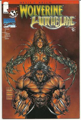 BAF1 Wolverine Comic Witchblade Comic Issue 5 Image Comics