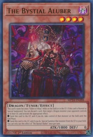 The Bystial Aluber - MP24-EN188 - Ultra Rare 1st Edition Mega Tin 2024 Dueling Mirrors Singles *Espanol*
