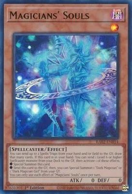 Magicians&#39; Souls - RA02-EN014 - Super Rare 1st Edition Rarity Collection II Singles