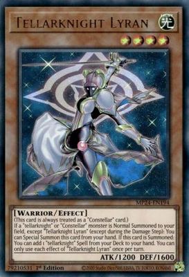 Tellarknight Lyran - MP24-EN194 - Ultra Rare 1st Edition Mega Tin 2024 Dueling Mirrors Singles